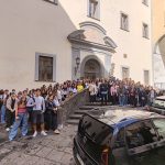 foto di gruppo lezione itinerante