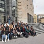 foto di gruppo lezione itinerante